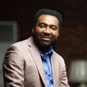 Professional man in tan blazer